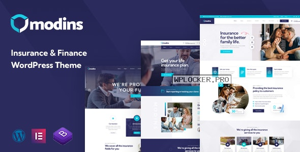 Modins v1.0.3 – Insurance & Finance WordPress Theme