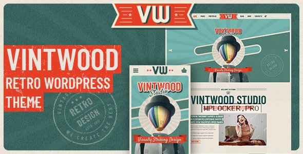 VintWood v1.1.2 – a Vintage, Retro WordPress Theme