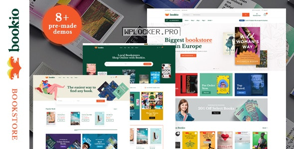 Bookio v1.0.9 – Book Store WooCommerce WordPress Theme