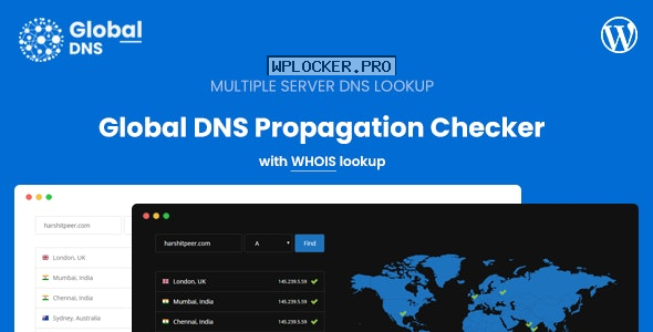 Global DNS v2.4.0 – Multiple Server – DNS Propagation Checker – WP