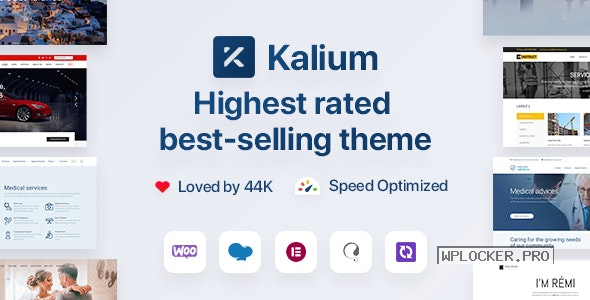 Kalium v3.8 – Creative Theme for Professionals