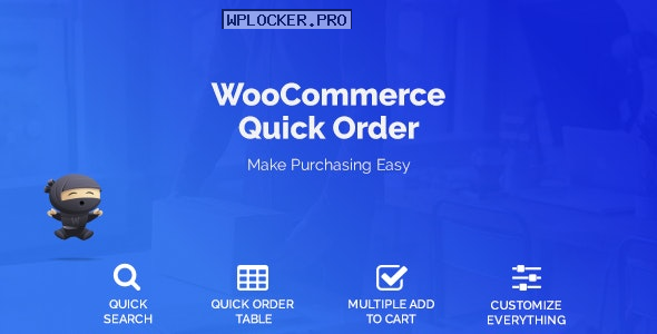 WooCommerce Quick Order v1.4.6