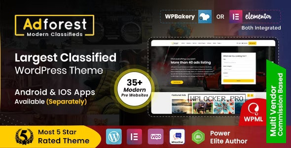 AdForest v5.1.0 – Classified Ads WordPress Themenulled