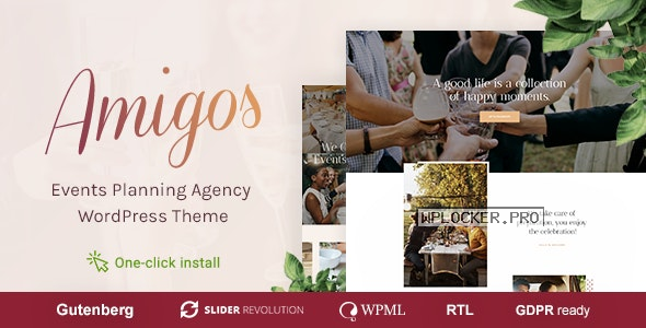Amigos v1.1.0 – Party & Celebration Event Agency