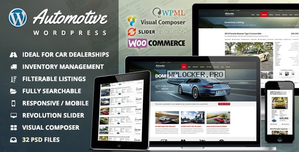 Automotive v12.9.4 – Car Dealership Business WordPress Themenulled