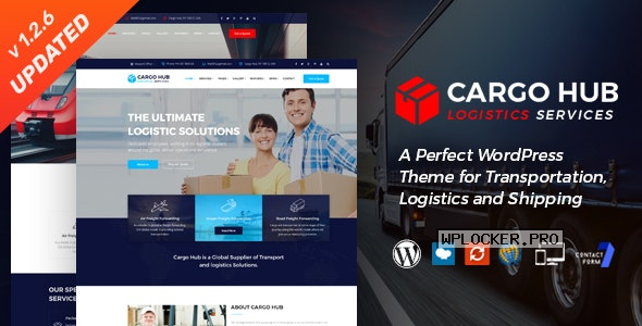 Cargo HUB v1.2.6 – Transportation and Logistics WordPress Theme
