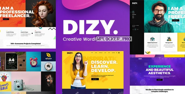 Dizy v1.2.0 – Creative Portfolio Theme