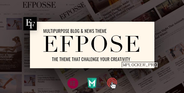 Efpose v2.1 – Multipurpose Blog and Newspaper Theme