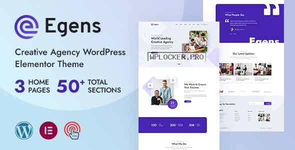 Egens v1.0 – Creative Agency WordPress Theme