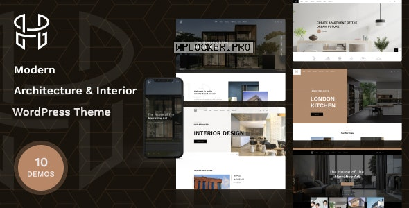 Hellix v1.0.20 – Modern Architecture & Interior Design WordPress Theme