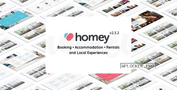 Homey v2.3.2 – Booking and Rentals WordPress Theme