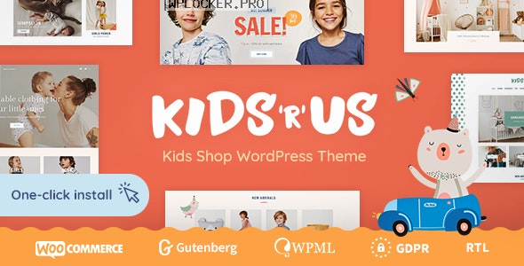 Kids R Us v1.1.0 – Toy Store and Kids Clothes Shop Theme