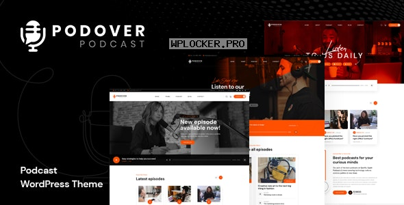 Podover v1.0.6 – Podcast WordPress Theme