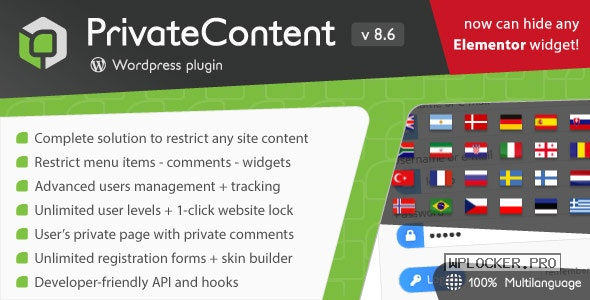 PrivateContent v8.6.0 – Multilevel Content Plugin