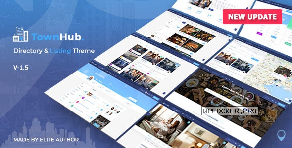 TownHub v1.7.6 – Directory & Listing WordPress Theme