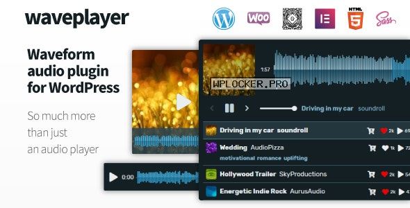 WavePlayer v3.5.4 – Audio Player with Waveform and Playlist