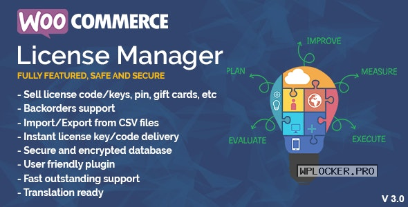 WooCommerce License Manager v5.0.8nulled