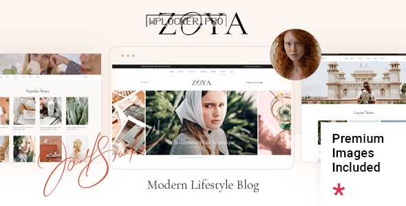 Zoya v1.2 – Lifestyle Blog