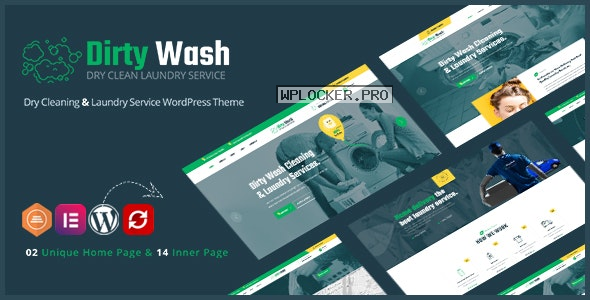 DirtyWash v1.0.6 – Laundry Service WordPress Theme