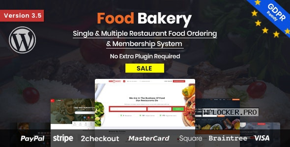FoodBakery v3.5 – Food Delivery Restaurant Directory WordPress Themenulled