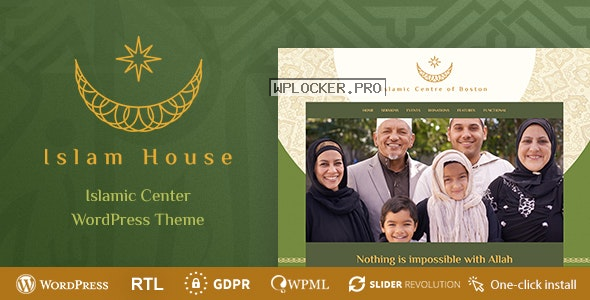 Islam House v1.1.1 – Mosque and Religion WordPress Theme