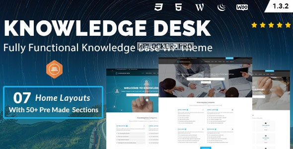 Knowledgedesk v1.3.2 – Knowledge Base WordPress Theme