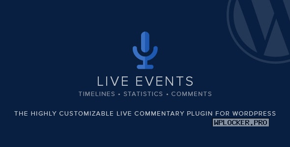 Live Events v1.34 – Premium Plugin