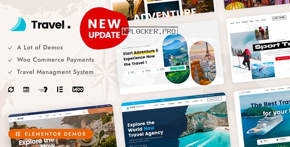 Love Travel v5.0 – Creative Travel Agency WordPress