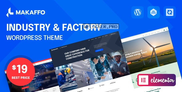 Makaffo v1.0.1 – Industry & Factory WordPress Theme