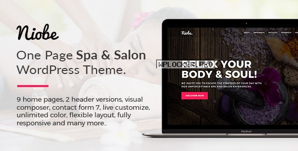 Niobe v1.2.4 – Spa & Salon WordPress Theme
