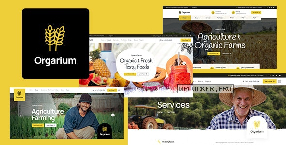 Orgarium v1.0.6 – Agriculture & Organic Farm WordPress Theme