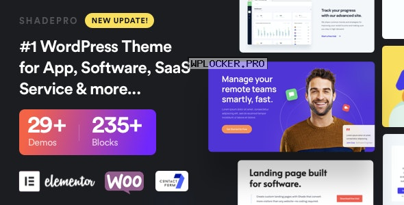 ShadePro v3.6.2 – Startup & SaaS WordPress Theme