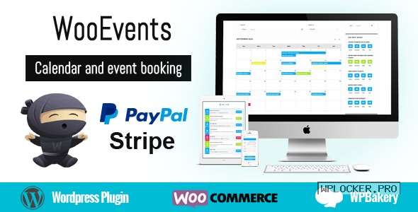 WooEvents v4.0.1 – Calendar and Event Booking