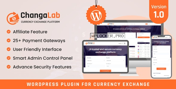 ChangaLab v1.0 – Currency Exchange WordPress Pluginnulled