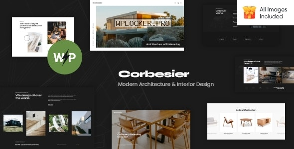 Corbesier v1.8.0 – Modern Architecture & Interior Design WordPress Theme