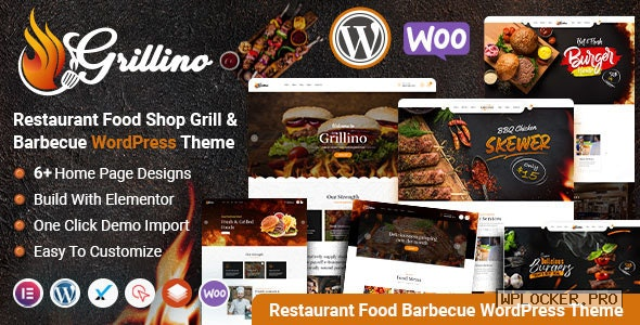Grillino v1.4 – Grill & Restaurant Shop WordPress Theme