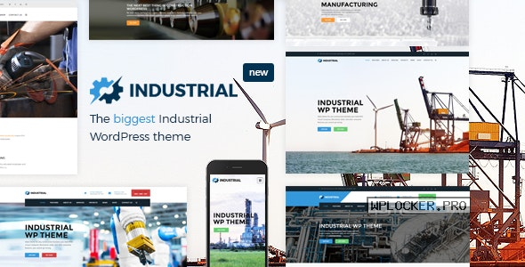 Industrial v1.7.0 – Factory Business WordPress Theme