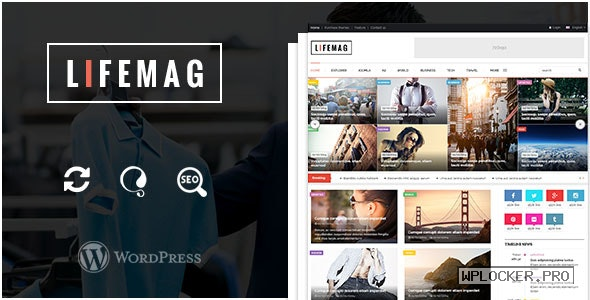 LifeMag v1.0.4 – Responsive Magazine WordPress Theme