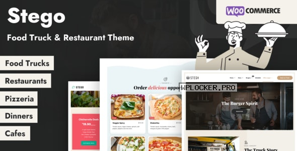 Stego v1.1.0 – Food Truck & Restaurant Theme