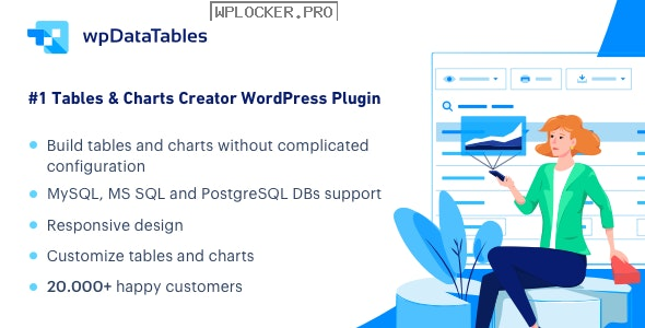 wpDataTables v5.7.1 – Tables and Charts Manager for WordPress