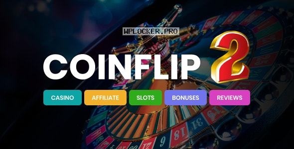 Coinflip v2.6 – Casino Affiliate & Gambling WordPress Theme