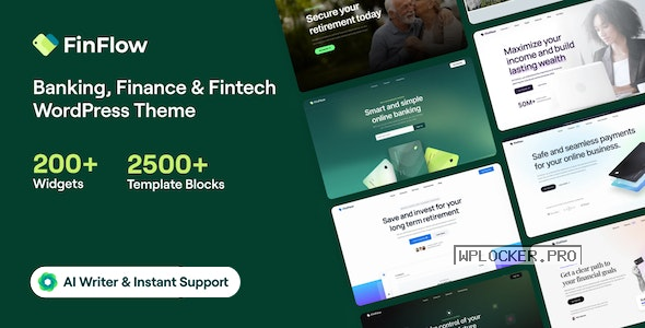 FinFlow v2.0.1 – Banking, Finance & Fintech WordPress Theme