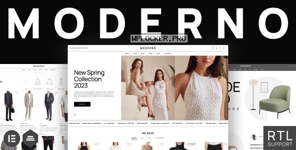 Moderno v1.6 – Fashion & Furniture Store WooCommerce Theme