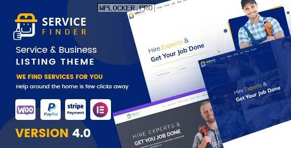 Service Finder v4.0 – Provider and Business Listing Theme