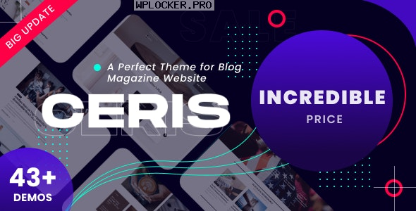 Ceris v4.1 – Magazine & Blog WordPress Theme