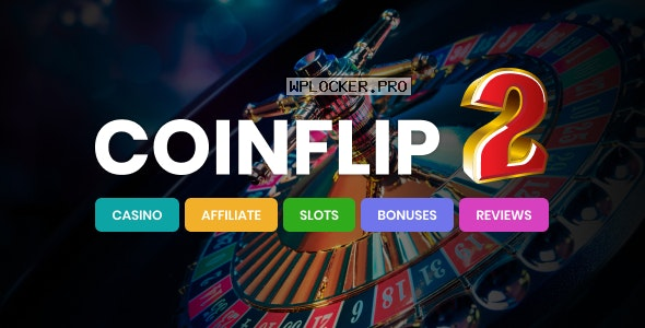 Coinflip v2.7.1 – Casino Affiliate & Gambling WordPress Theme