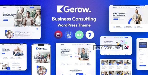 Gerow v1.0 – Business Consulting WordPress Theme