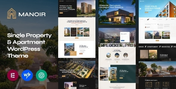 Manoir v1.0 – Single Property & Apartment WordPress Theme