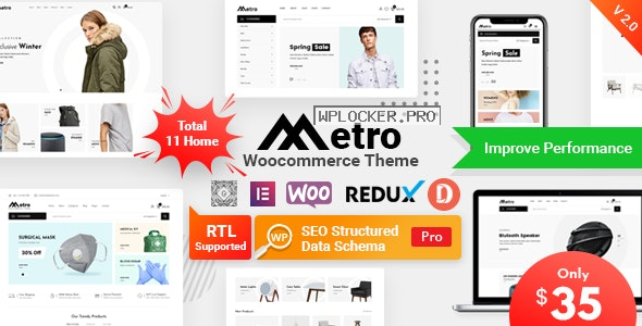 Metro v2.7 – Minimal WooCommerce WordPress Theme