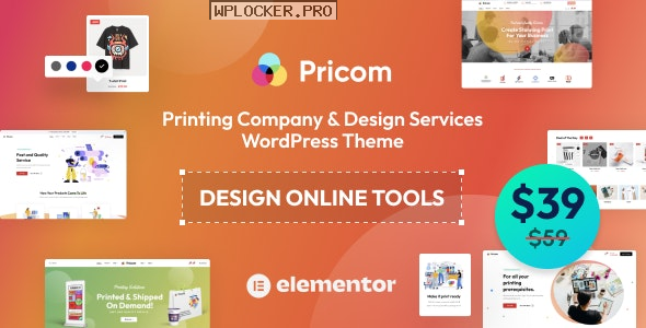 Pricom v1.4.4 – Printing Company & Design Services WordPress theme